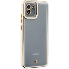 Eco Port Samsung Galaxy A03 Kılıf Liva Lens Silikon - Beyaz