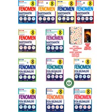 Fenomen Yayıncılık 8.sınıf Matematik ve Fen Bilimleri Fasikül Seti Sert Kapak Defter Hediyeli 2026 Basım 13 Fasikül