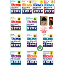 Fenomen Yayıncılık 8.sınıf Matematik ve Fen Bilimleri Fasikül Seti Sert Kapak Defter Hediyeli 2026 Basım 13 Fasikül