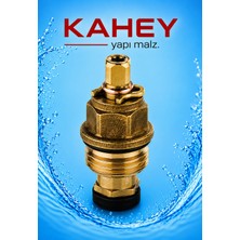 Kahey Taharet Musluğu Içi Salmastrası %100 Prinç - Contalı - 1 Adet 3/8X16MM Çevirmeli
