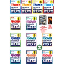 Fenomen Yayıncılık 8.sınıf Matematik ve Fen Bilimleri Fasikül Seti Sert Kapak Defter Hediyeli 2026 Basım 13 Fasikül