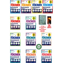 Fenomen Yayıncılık 8.sınıf Matematik ve Fen Bilimleri Fasikül Seti Sert Kapak Defter Hediyeli 2026 Basım 13 Fasikül