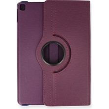 Vintessy Apple Ipad Pro 11 (2024) Kılıf 360 Tablet Deri Kılıf - Mürdüm