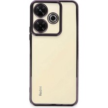 Eco Port Xiaomi Redmi 13 4g Kılıf Razer Lensli Silikon - Mor
