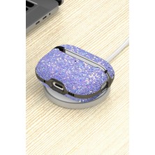 Vintessy Onegif Apple Airpods 2 (2.nesil) Bright Simli Airpods Kapak - Siyah