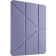 Vintessy Samsung Galaxy X910 Tab S9 Ultra 14.6 Kılıf Kalemlikli Mars Tablet Kılıfı - Lavender