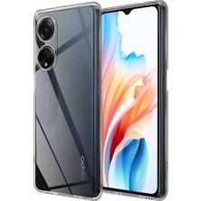 Vintessy Oppo A38 Kılıf Lüx Şeffaf Silikon