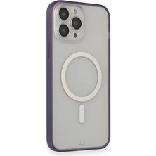 Eco Port Apple Iphone 14 Pro Max Kılıf Grand Magneticsafe Kapak - Mor