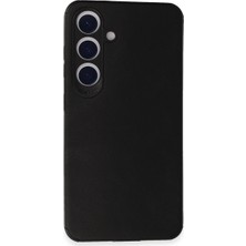Vintessy Samsung Galaxy S24 Kılıf Loop Deri Silikon - Siyah