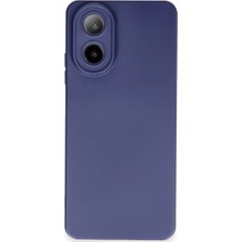 Eco Port Oppo A38 Kılıf Nano Içi Kadife Silikon - Lacivert