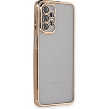 Eco Port Samsung Galaxy A23 4g Kılıf Razer Lensli Silikon - Gold