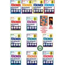 Fenomen Yayıncılık 8.sınıf Matematik ve Fen Bilimleri Fasikül Seti Sert Kapak Defter Hediyeli 2026 Basım 13 Fasikül