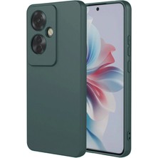 Vintessy Oppo Reno 11F Kılıf First Silikon - Koyu Yeşil