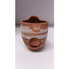Netx Çömlek Vatoz Küpü Küçük Üçgen Saksı 10X7CM Akvaryum Dekoru