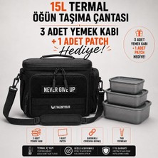 Talentteles Termal 15L Black  Öğün Taşıma Çantası