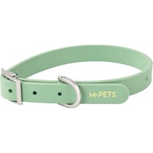 M-Pets Bond Nfc Sistemli Silikon Boyun Tasması (S) Yeşil