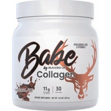 Bucked Up Babe Collagen Peptides Powder, Chocolate, 30 Servings