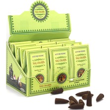 Skygo Ayurvedic Konik ( Geri Akış ) Tütsü Nag Champa Aromalı Konik Nagchampa