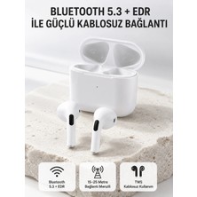 AyrStore Buğz Tws Kablosuz Bluetooth Kulaklık 3 Saat Müzik 4 Saat Konuşma Şarj Kutulu
