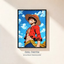 Saes Labs One Piece Luffy 3D Tablo 15×20 cm
