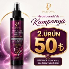 Padova Isıya Karşı Saç Koruyucu Sprey 150 ml Anti-Frizz Elektriklenme Karşıtı Saç Bakım Spreyi