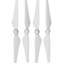 Mucize Djı Phantom 4 / 3 Uyumlu Quick-Release Pervane Seti (2 Çift + Kilit Bağlantı Aparatları) - Beyaz