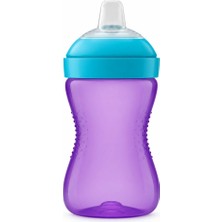 Zenviaa Mey Ithalat® Yumuşak Uçlu Bardak 300 ml Mor ZNV20296545