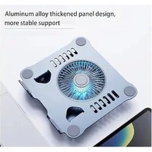 Artisan Cappadocia Daytona 804D 360 Derece Dönebilir Alüminyum Katlanabilir Laptop Macbook Standı Koyu Gri