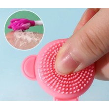 Hereveoyuncak Silikon Yüz Temizleme Fırçası ve Maske Uygulaama Spatulası