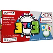 Accusys Redka 3 Te 3 RD5481 Akıl, Zeka ve Strateji Oyunu, Kutu Oyunu