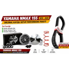 Setup Motorcycle Yamaha Nmax 155 2015-2020 Orijinal Kayışlı Performans Varyatör Seti