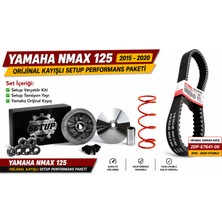 Setup Motorcycle Yamaha Nmax 125 2015-2020 Orijinal Kayışlı Performans Varyatör Seti