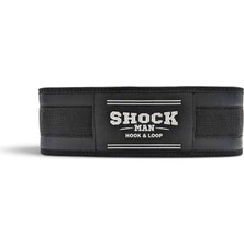 Shock Man Neopren Ağırlık Bel Kemeri - Siyah Xl