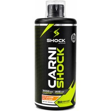 Shock Nutrition Carni Shock L-Carnitine Portakal Aromalı 1000 ml 30 Servis