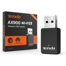 Zemira Tenda Masaüstü Pc Için Adaptörü, Çift Bantlı AX900 USB Adaptörü 600MBPS 5GHZ/286MBPS 2.4g