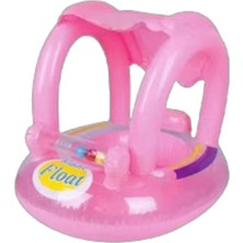 Empressco Gölgelikli Tenteli Çocuk Deniz Simiti Baby Float Bebek Deniz Simiti 0-3 Yaş Bebek Botu