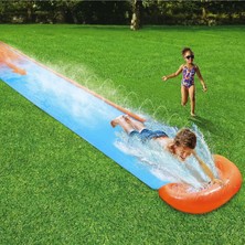 Empressco H20GO Single Water Slide, 4,88 M Şişirilebilir Slip And Slide With Built-In Sprinklers