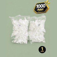 Fayans Seramik Döşeme Derz Seviye Tespit Artısı Tutucu Klipsi Toptan 1 mm 1000 Adet