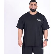 Ruchon Nutrition Ruchon Bb&fc Erkek Oversize Fitness Tişörtü - Siyah L