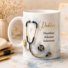 Kadorex Design Meslek Temalı Kupa Bardak – Premium Kahve Kupası Hediyelik Tasarım Doktor
