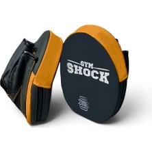 Gym Shock Avuç Içi Deri Boks Lapası Çift - Sarı/siyah