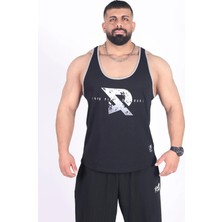 Ruchon Nutrition Ruchon Your Piece Erkek Fitness Atlet Pamuklu - Siyah S