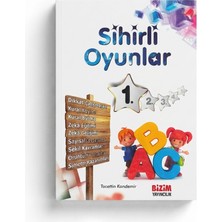 Bizim Yayıncılık 1. Sınıf Sihirli Oyunlar Zeka Geliştirme Dikkat Çalışmaları Akıl ve Zeka Oyunları Sayısal Şekil Örüntü Simetri Tacettin Kandemir