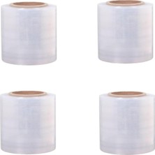 Zemira Tify Palet Dilimli Streç 10 cm 17 Mic. 400GR / 300MT. Şeffaf 4 Adet
