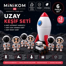 Minikom Uzay Keşif Seti 8 Parça