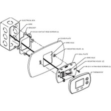 Honeywell 50002883-001 Kapak Plakası Honeywell