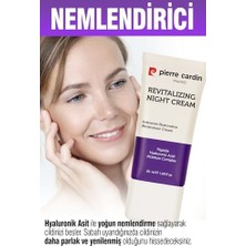 Gençleştirici, Yaşlanma Karşıtı ve Kırışıklık Giderici Nemlendiricili Yoğun Gece Bakım Kremi 50 ml