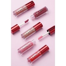 Gleamy Lip Glaze Lipgloss NO:202 Peachy Nude - Renkli Dudak Parlatıcısı