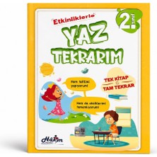 Hakim Yayınları Hâkim Yayınları Etkinliklerle Yaz Tekrarım 2. Sınıf – Tek Kitap Tam Tekrar, Yaz Tatili Etkinlik ve Konu Pekiştirme Kitabı