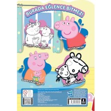 Peppa Pig ve Evie - Çok Boya! Çıkartmalı Dev Boyama Kitabı